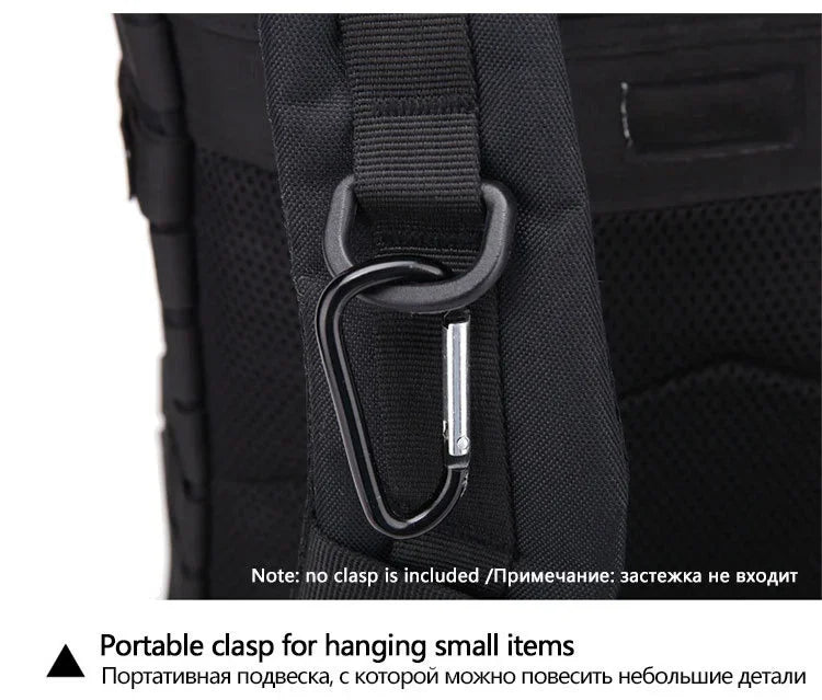 🎒 30L / 50L Tactical Backpack | MOLLE EDC Rucksack