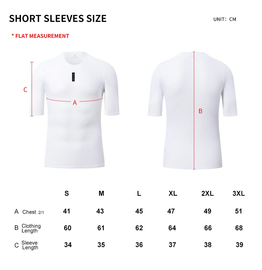 🚴 HISERWA Summer Mesh Cycling Base Layer Vest