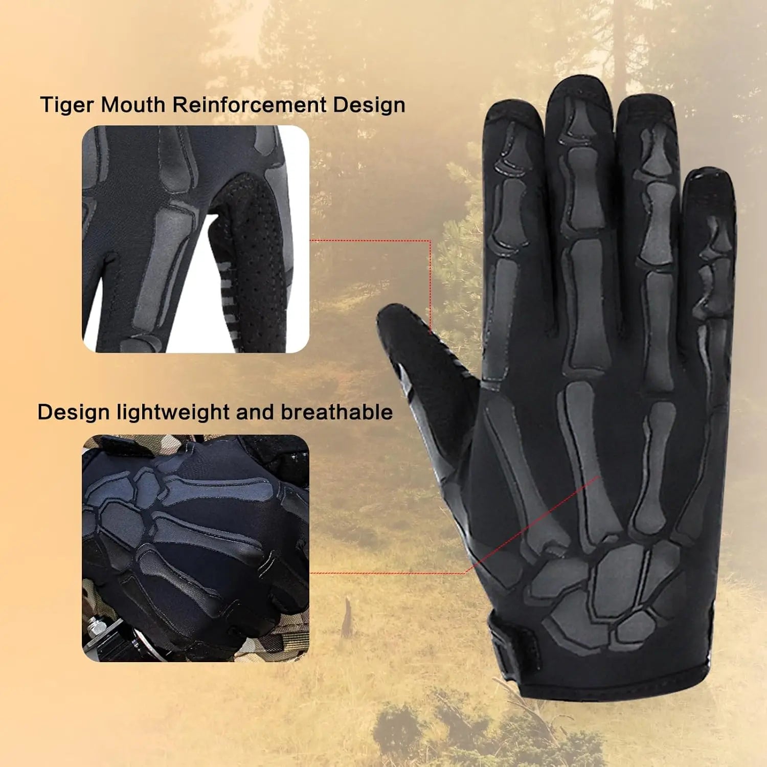 🧤 Ice Silk Full‑Finger Tactical Gloves