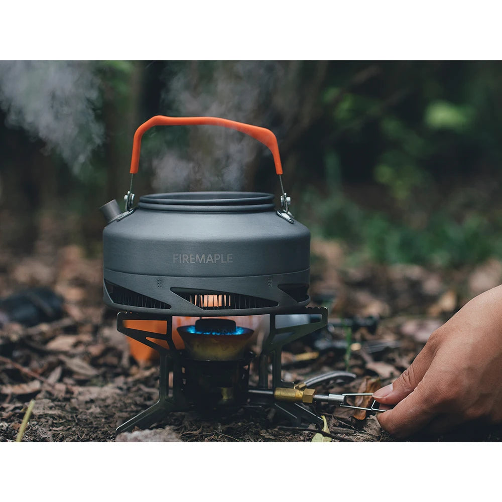 Fire-Maple Lava Multi-fuel Backpacking Stove Compact Outdoor Hiking Camping Portable Oil Gas Stove with Fuel Bottle