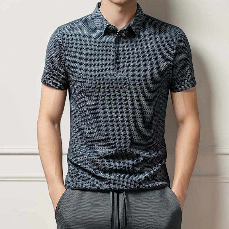 🧥 Bone Flower Business Casual Polo Shirt