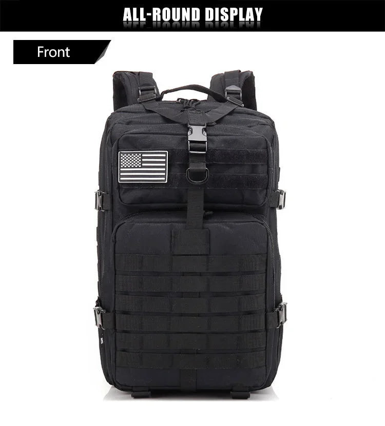 🎒 30L / 50L Tactical Backpack | MOLLE EDC Rucksack