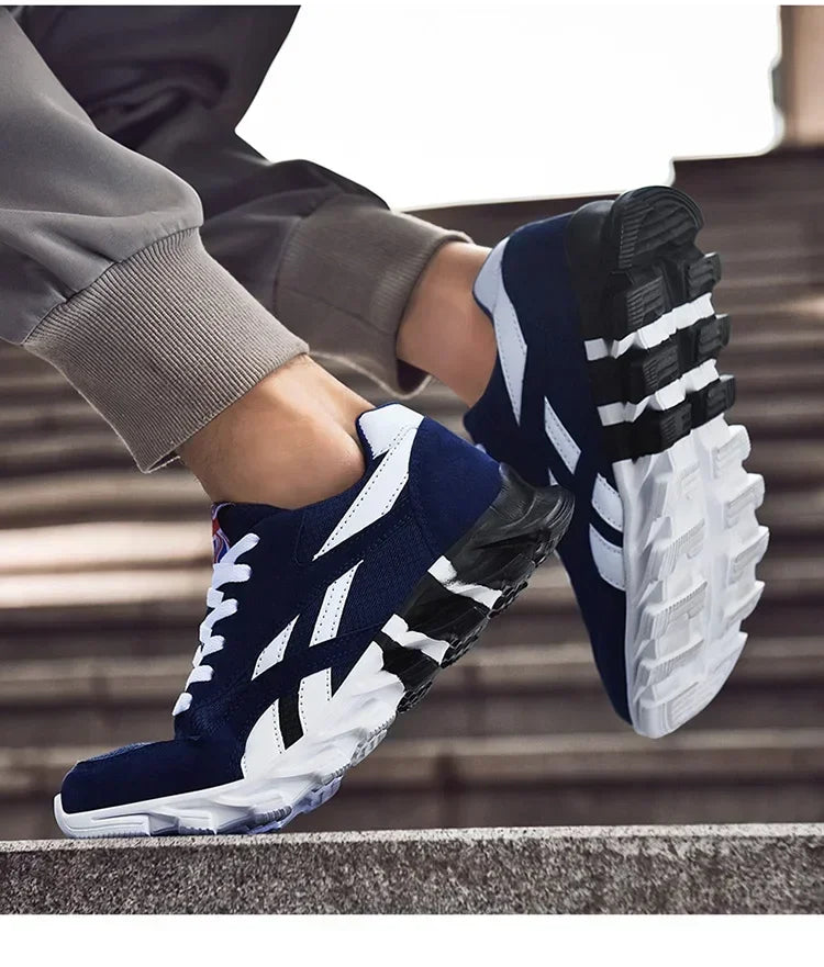 🥾 Brand Trend Thick‑Sole Cushioned Fitness Sneakers