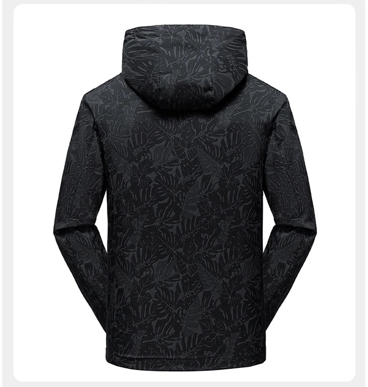 🧥 Men’s Casual Waterproof Windbreaker Jacket