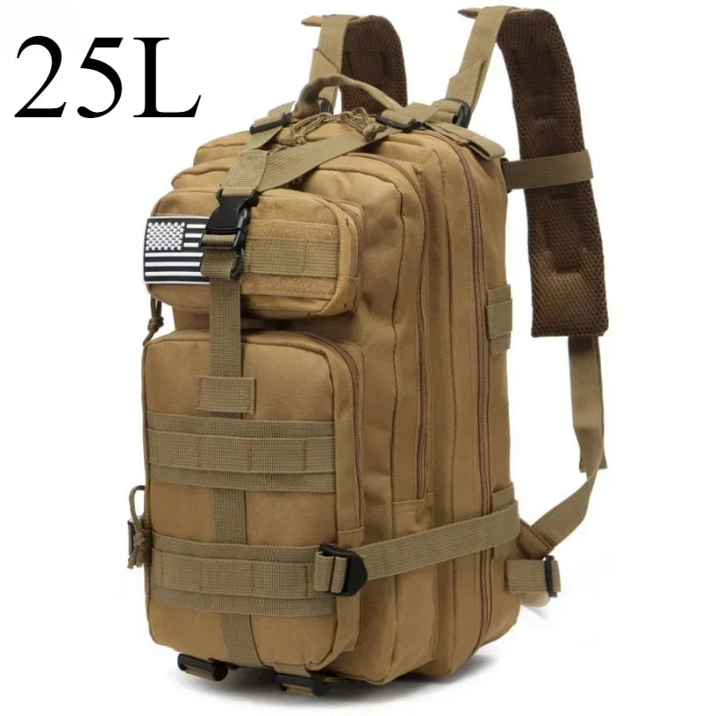 🎒 25L / 50L Tactical Molle Backpack – Outdoor & Multi‑Purpose