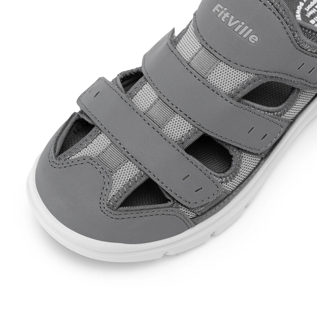FitVille Men’s Wide Diabetic & Recovery Sandals
