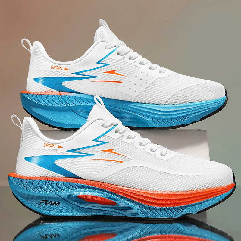 🏃 Marathon Carbon Plate + Air Cushion Running Shoes