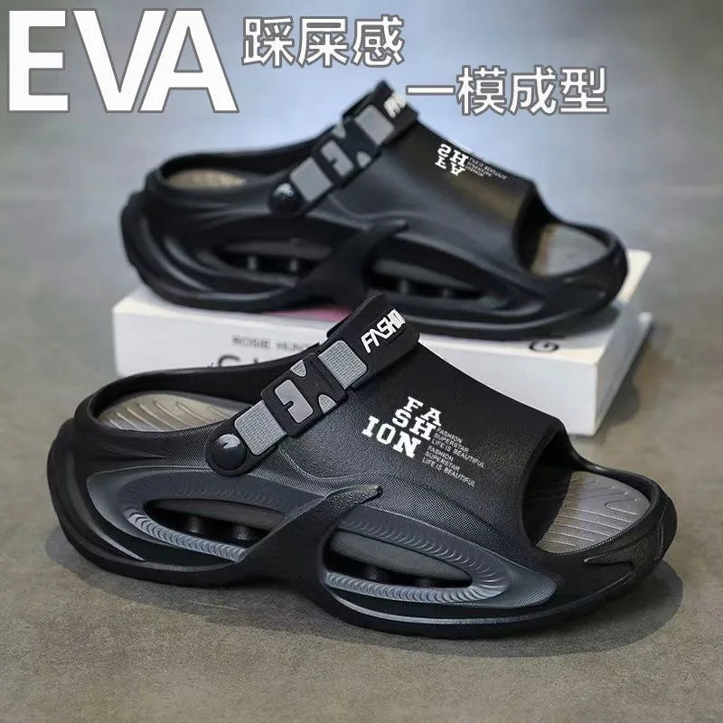 Men’s 2-in-1 Slip-On Sandals – Outdoor & Driving