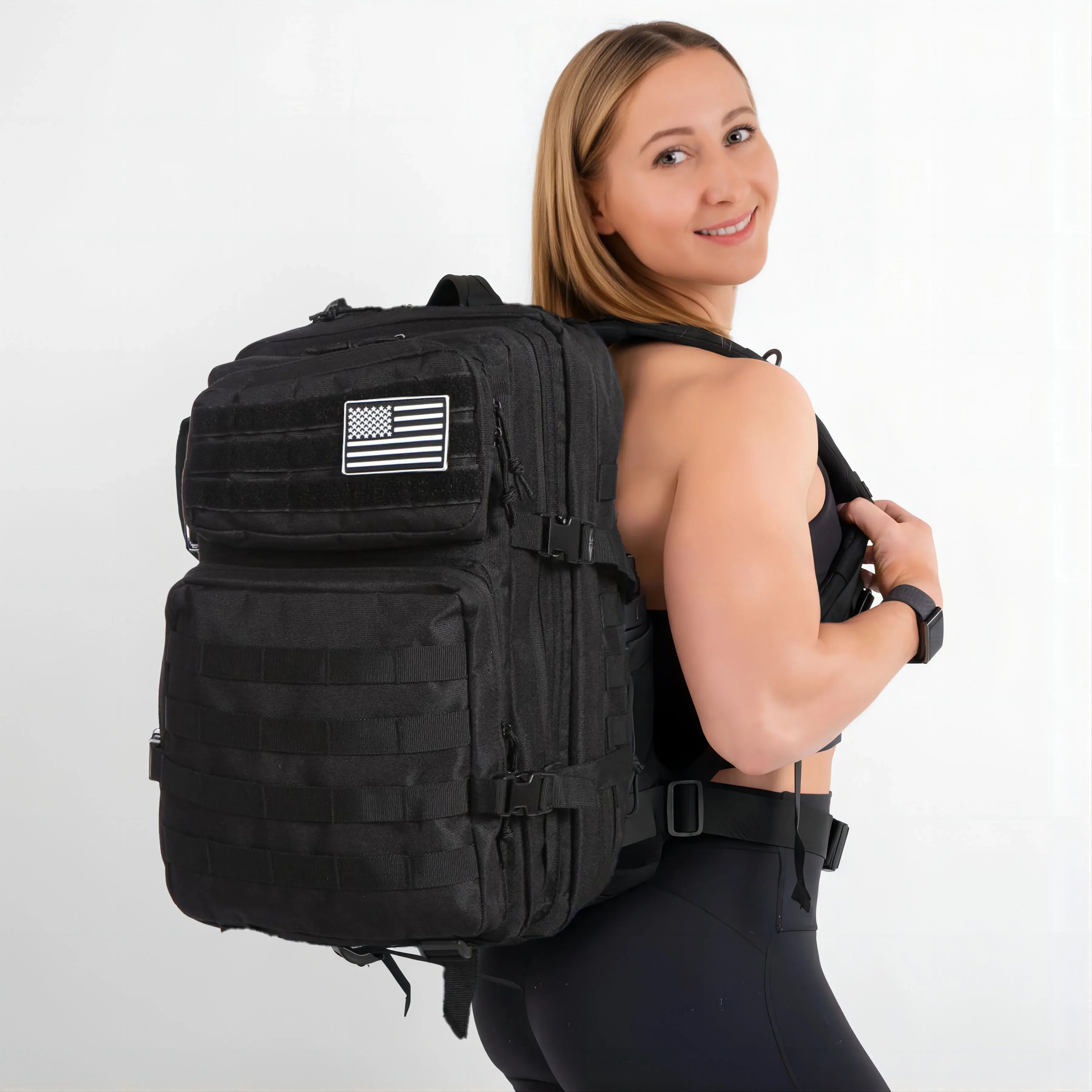 🎒 25L / 50L Tactical Molle Backpack – Outdoor & Multi‑Purpose