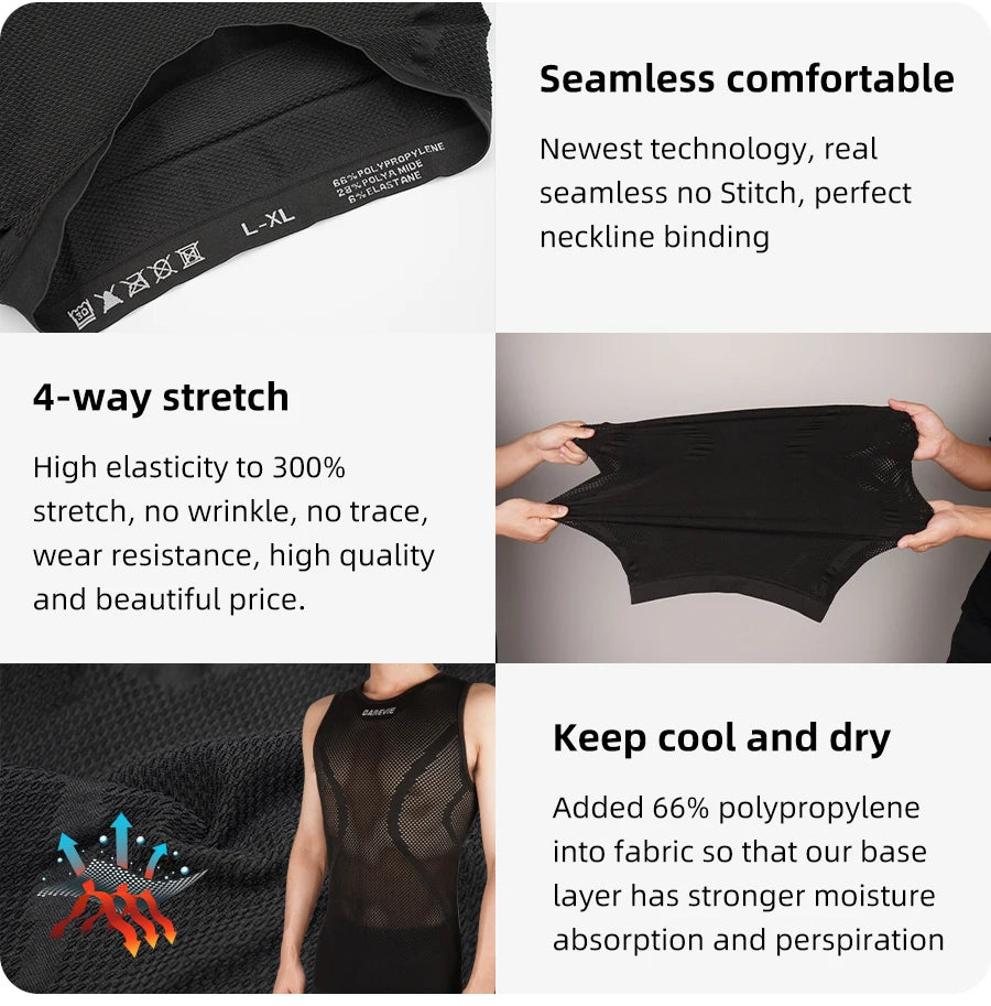 🚴 DAREVIE Seamless Compression Base Layer (DVJ137)