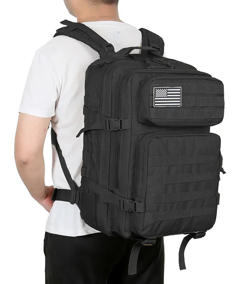 🎒 45L Tactical Backpack | 3‑Day Assault Rucksack