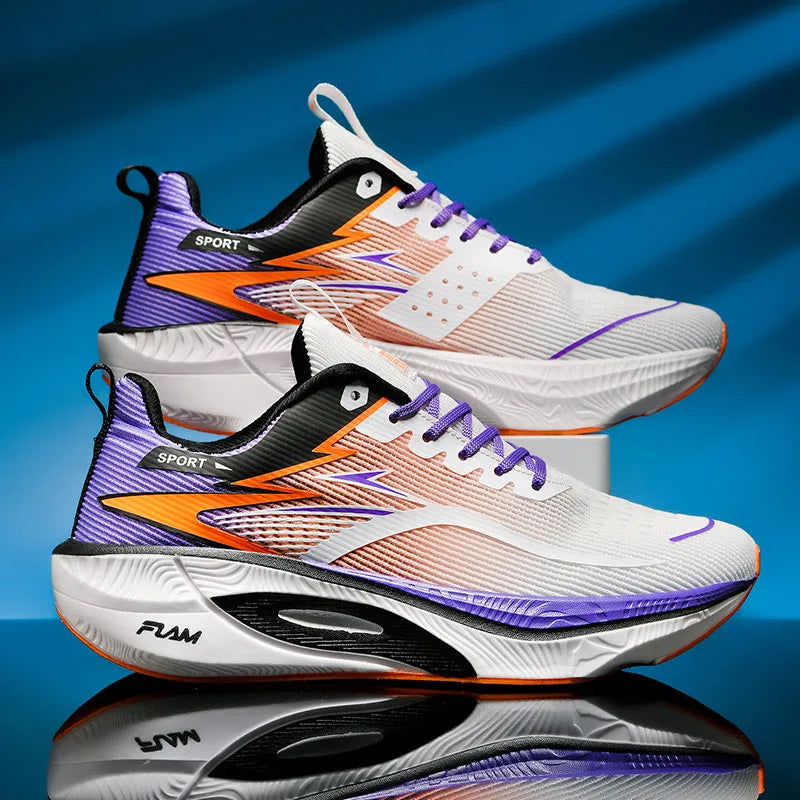 🏃 Marathon Carbon Plate + Air Cushion Running Shoes