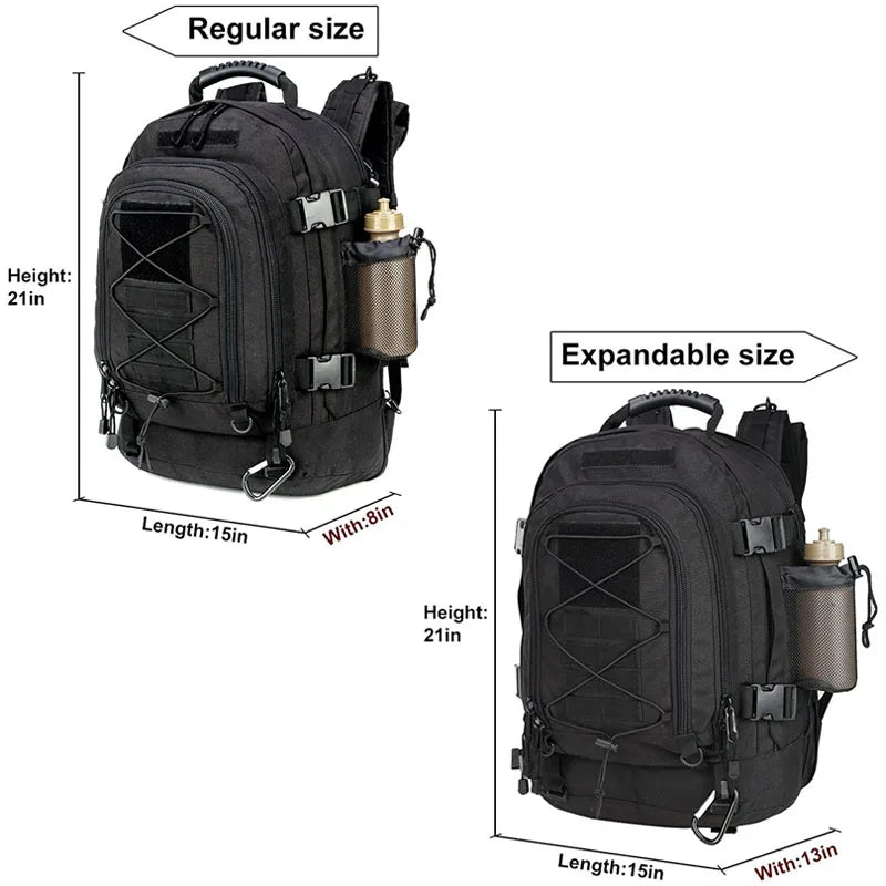 🎒 60L Military Tactical Assault Rucksack | Molle Army Backpack