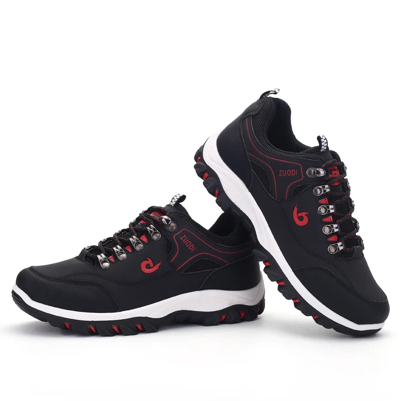 👞 Men’s Genuine Leather Casual Sneakers