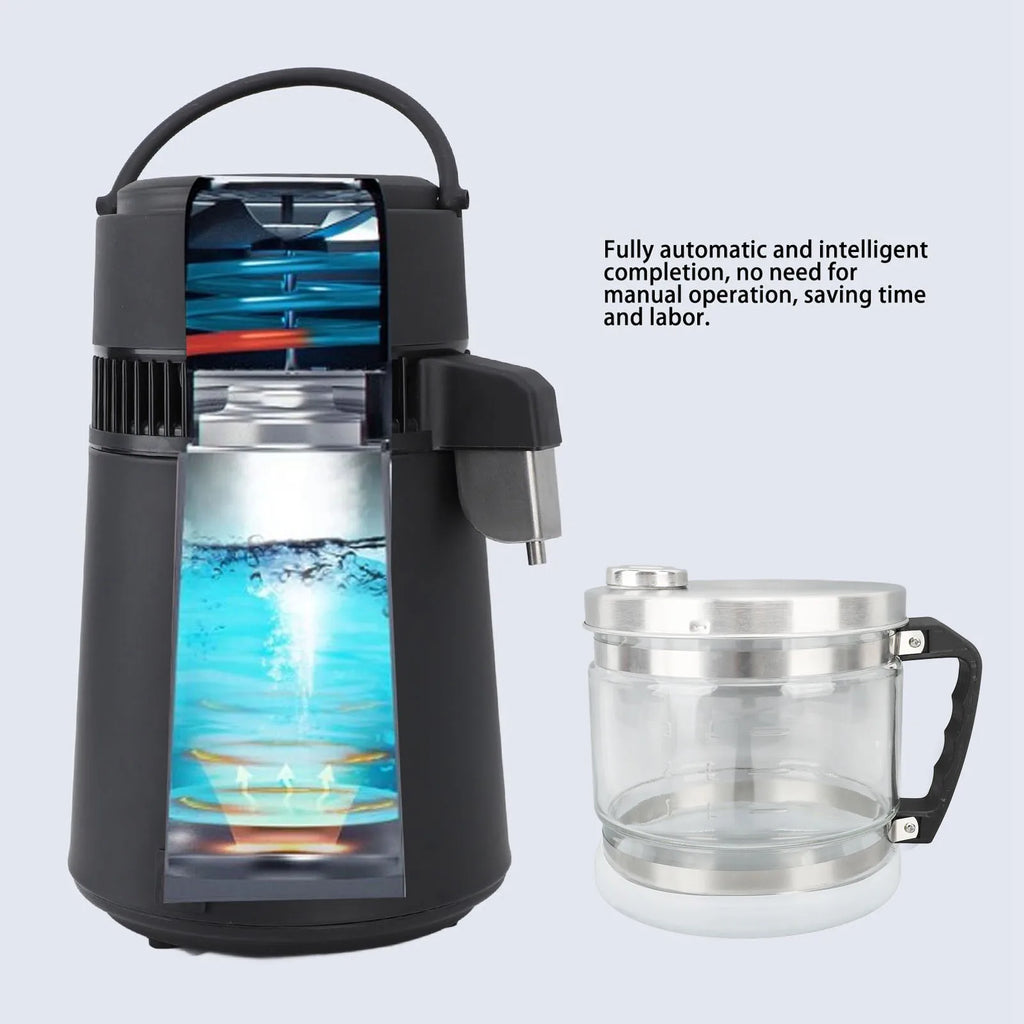 Distilled Water Storage Container  Distilled Water Glass Container Wide Compatibility Multi Purpose for Collection