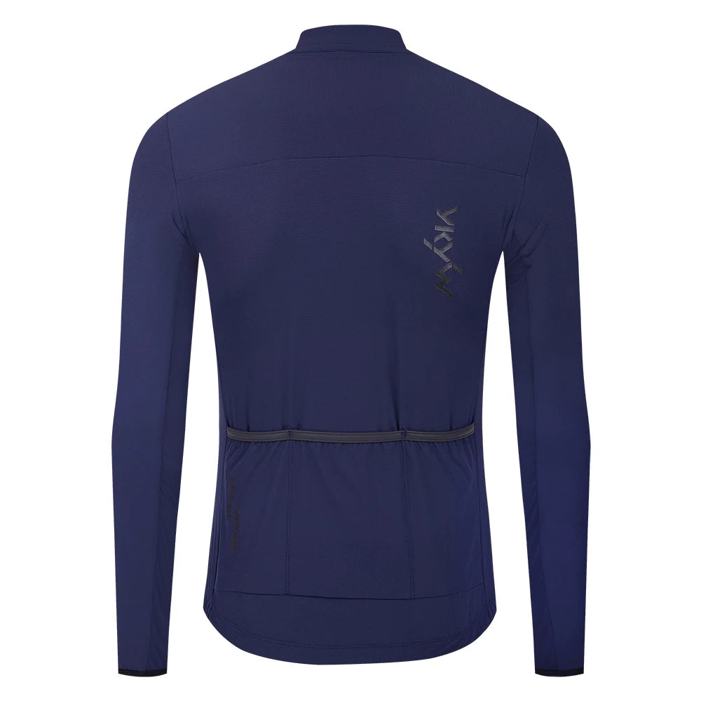🚴 YKYW Thermal Fleece Cycling Jacket – Waterproof Windproof