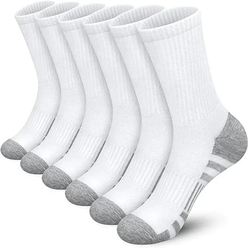 🧦 6 / 12 Pairs Men’s Ground‑Grip Sports Socks | Football & Gym