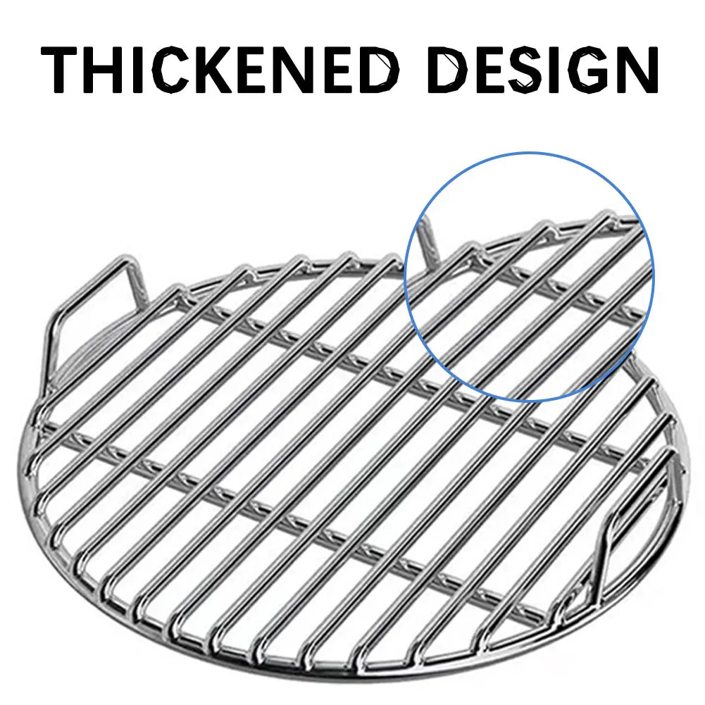 Round 40cm Cast Iron Grills Grate Versatile Round BBQ Grills Mesh For Family Gathering Cooking