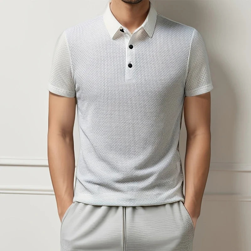 🧥 Bone Flower Business Casual Polo Shirt