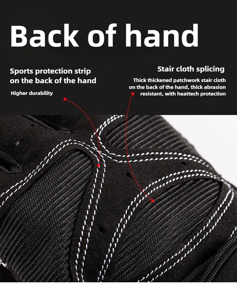 🧤 Half‑Finger Workout Gloves – With Wrist Wrap Support