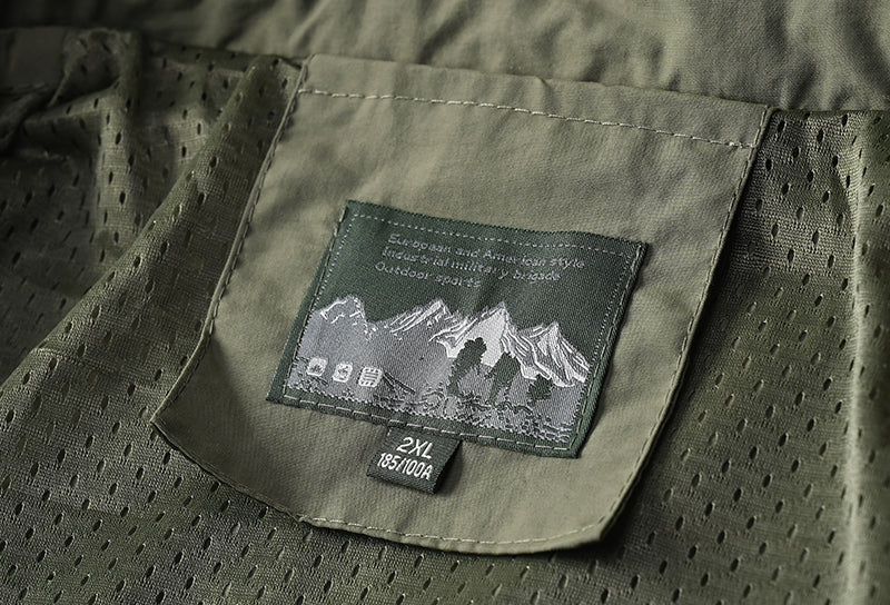 Style: Military / Field / Sports | European Sizes S–5XL | Thin Lightweight