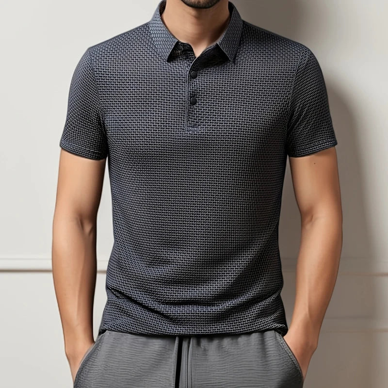 🧥 Bone Flower Business Casual Polo Shirt