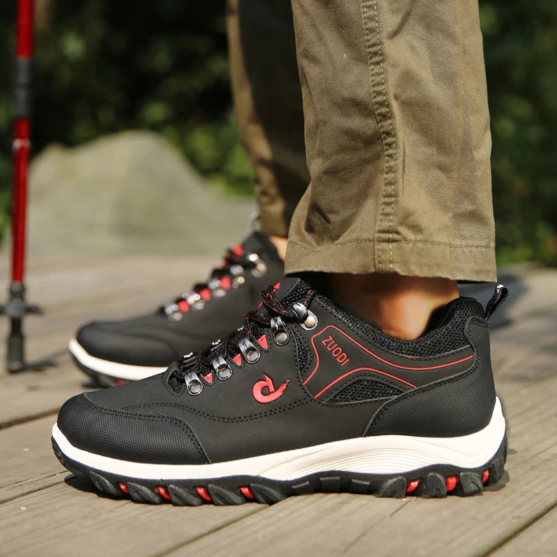 👞 Men’s Genuine Leather Casual Sneakers