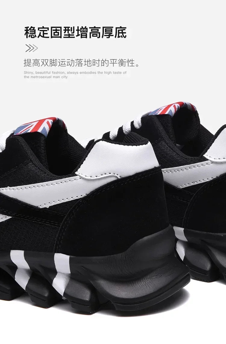 🥾 Brand Trend Thick‑Sole Cushioned Fitness Sneakers