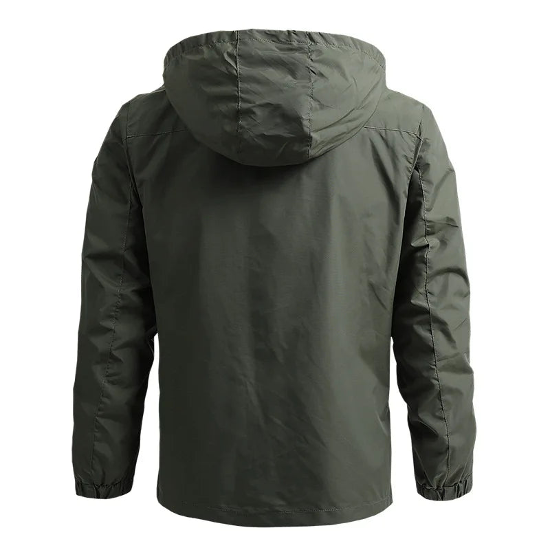 Men’s Spring/Autumn Outdoor Tactical Windbreaker Jacket