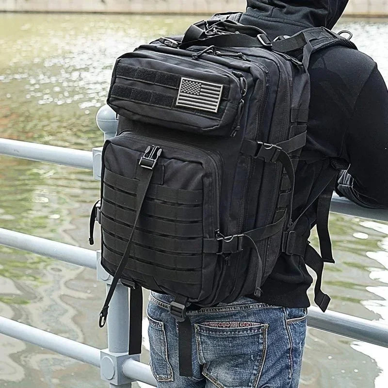 🎒 30L / 50L Tactical Backpack | MOLLE EDC Rucksack