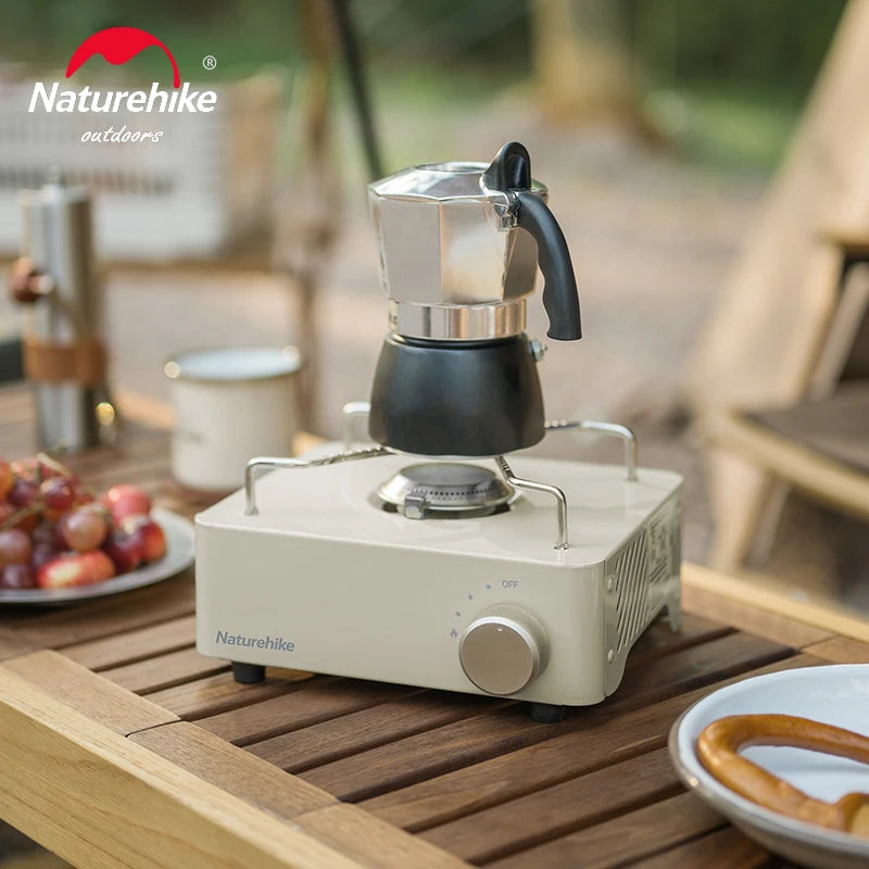 Naturehike Camping Stove Outdoor Portable Gas Stove Portable Butane Fuel Stove Camp Stove Camping Cooker Stove Cookware