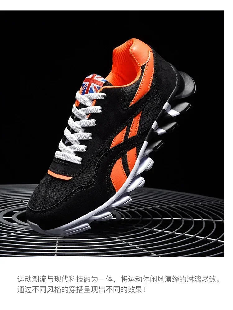 🥾 Brand Trend Thick‑Sole Cushioned Fitness Sneakers