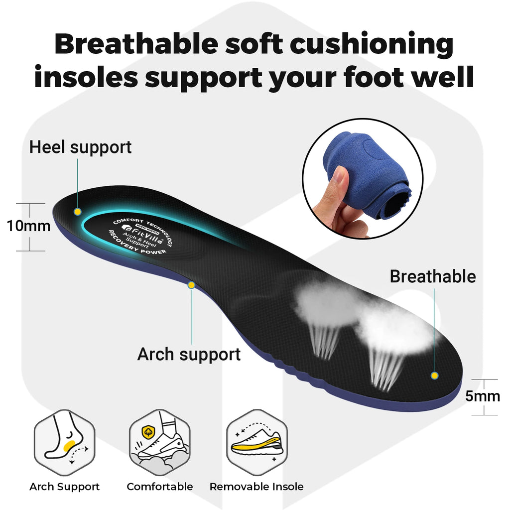 FitVille Men’s Wide Diabetic & Recovery Sandals