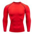 🧣 Men’s Turtleneck Compression Long Sleeve Rash Guard