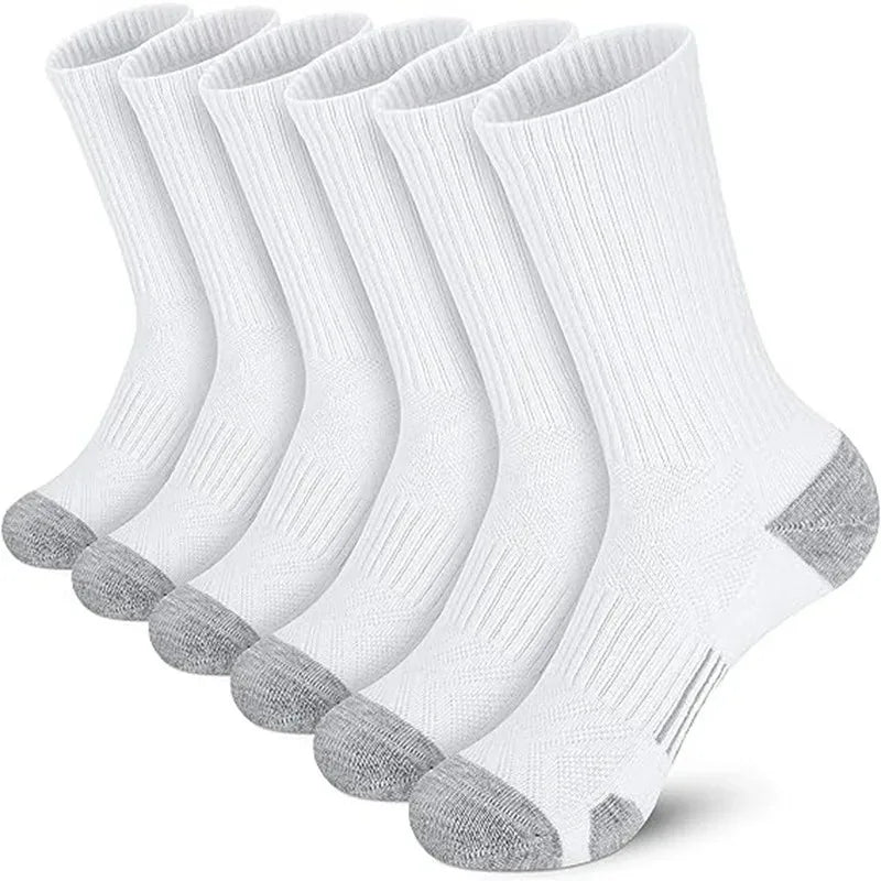 🧦 6 / 12 Pairs Men’s Ground‑Grip Sports Socks | Football & Gym