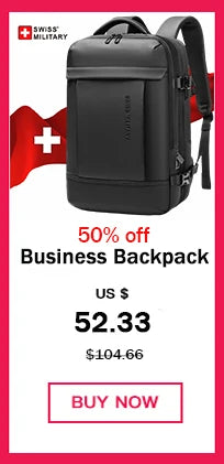 🎒 SWISS‑Style 17” Laptop Backpack | Waterproof + USB Charging