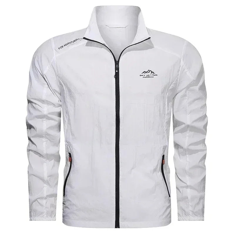 ☀️ Men’s UPF100+ Summer Ultra-Light UV Windbreaker