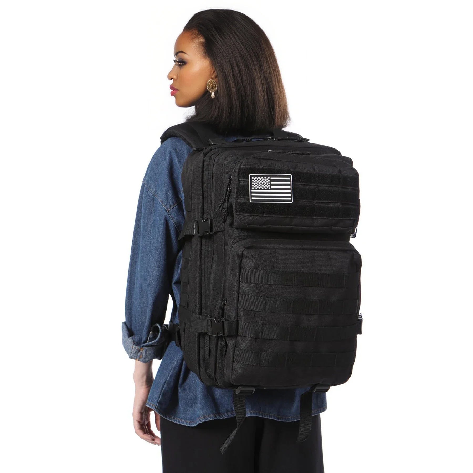 🎒 25L / 50L Tactical Molle Backpack – Outdoor & Multi‑Purpose