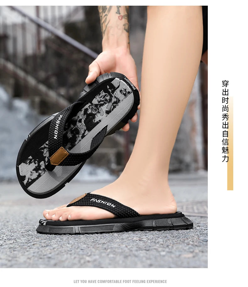 Men’s Casual Flip Flops & Slides – No Prices