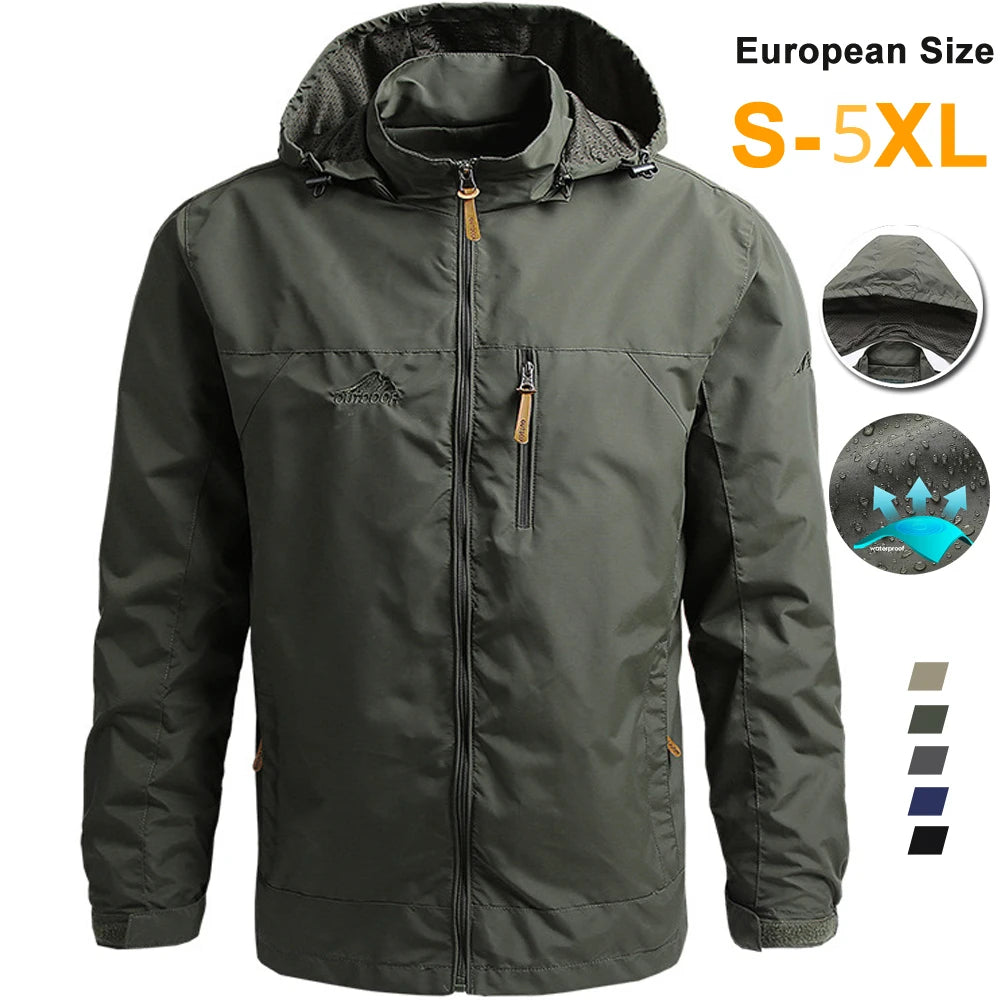 Style: Military / Field / Sports | European Sizes S–5XL | Thin Lightweight