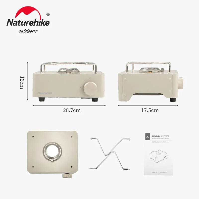 Naturehike Camping Stove Outdoor Portable Gas Stove Portable Butane Fuel Stove Camp Stove Camping Cooker Stove Cookware