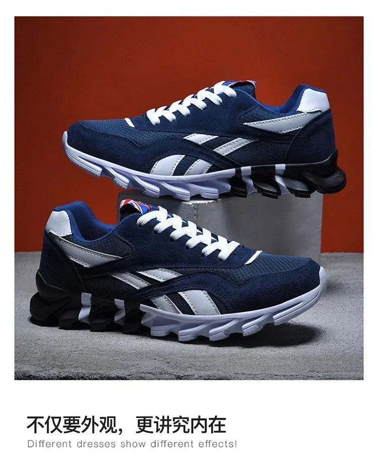 🥾 Brand Trend Thick‑Sole Cushioned Fitness Sneakers
