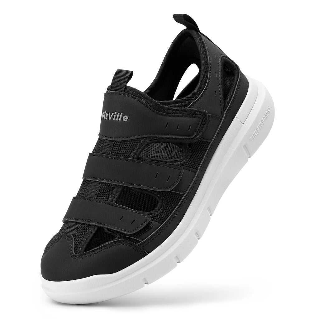 FitVille Men’s Wide Diabetic & Recovery Sandals