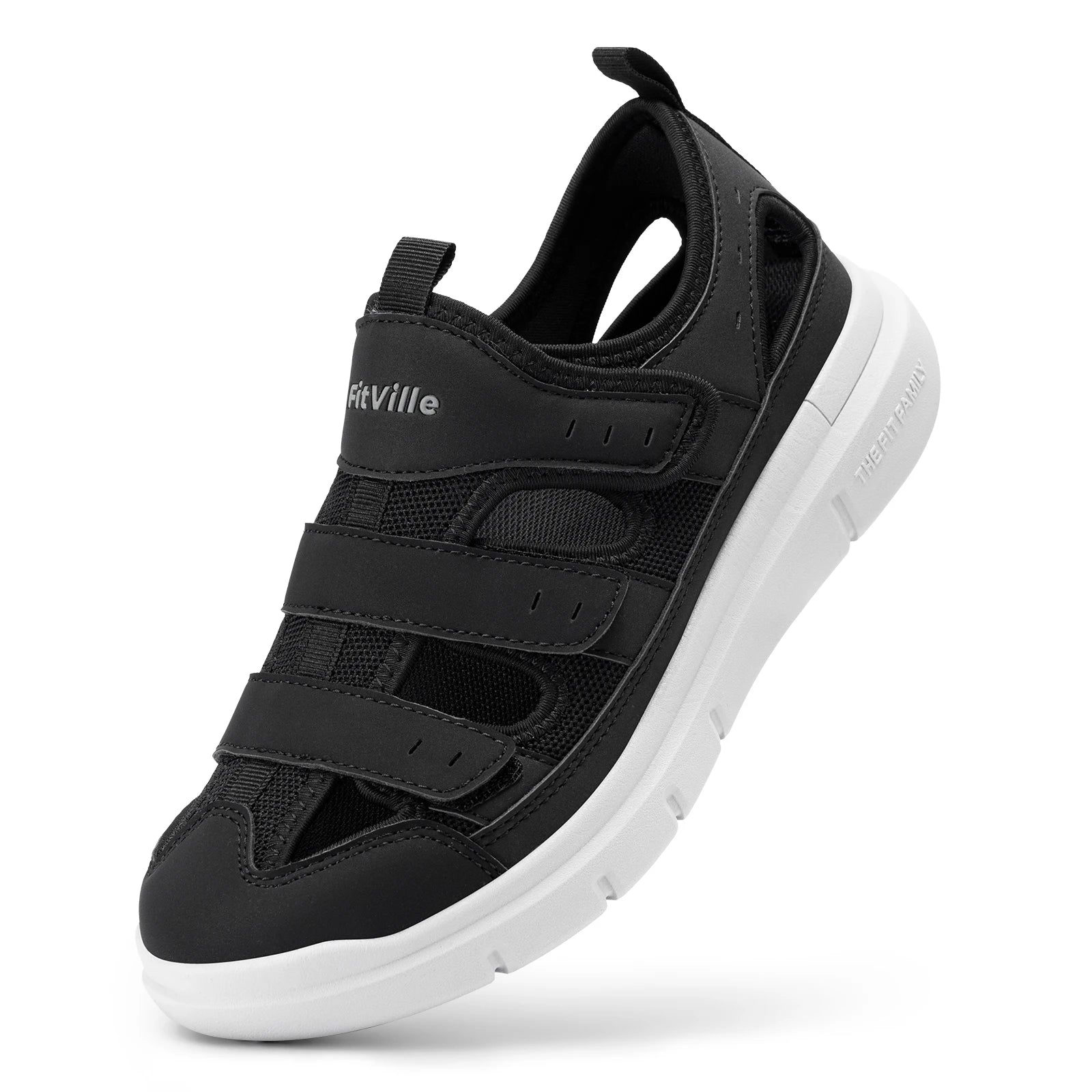 FitVille Men’s Wide Diabetic & Recovery Sandals