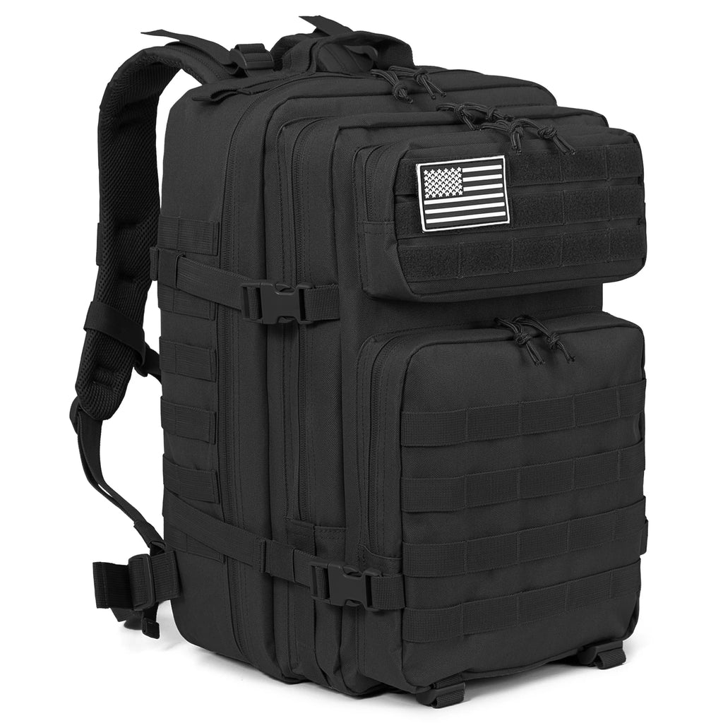 🎒 45L Tactical Outdoor Backpack | 3‑Day Molle Hiking Pack