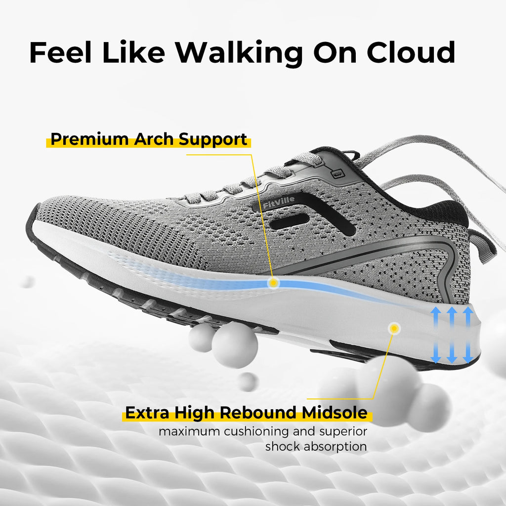 👟 FitVille Men’s Sport Running Shoes