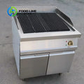 Commercial Electric Chargrill with Cabinet Electric Grill Griddle Stainless Steel BBQ Grill for Hotel & Restaurant