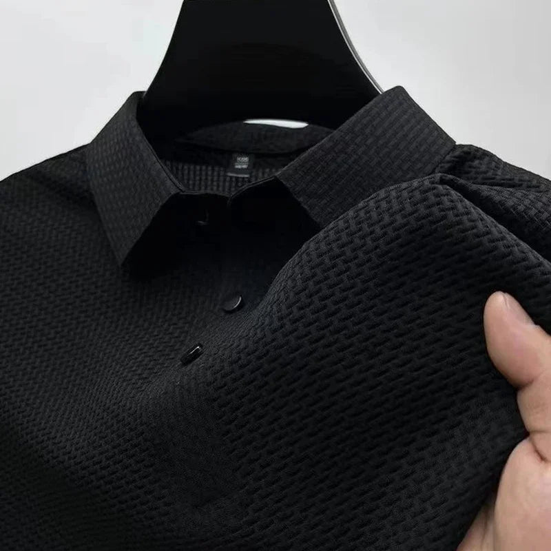 🧥 Bone Flower Business Casual Polo Shirt