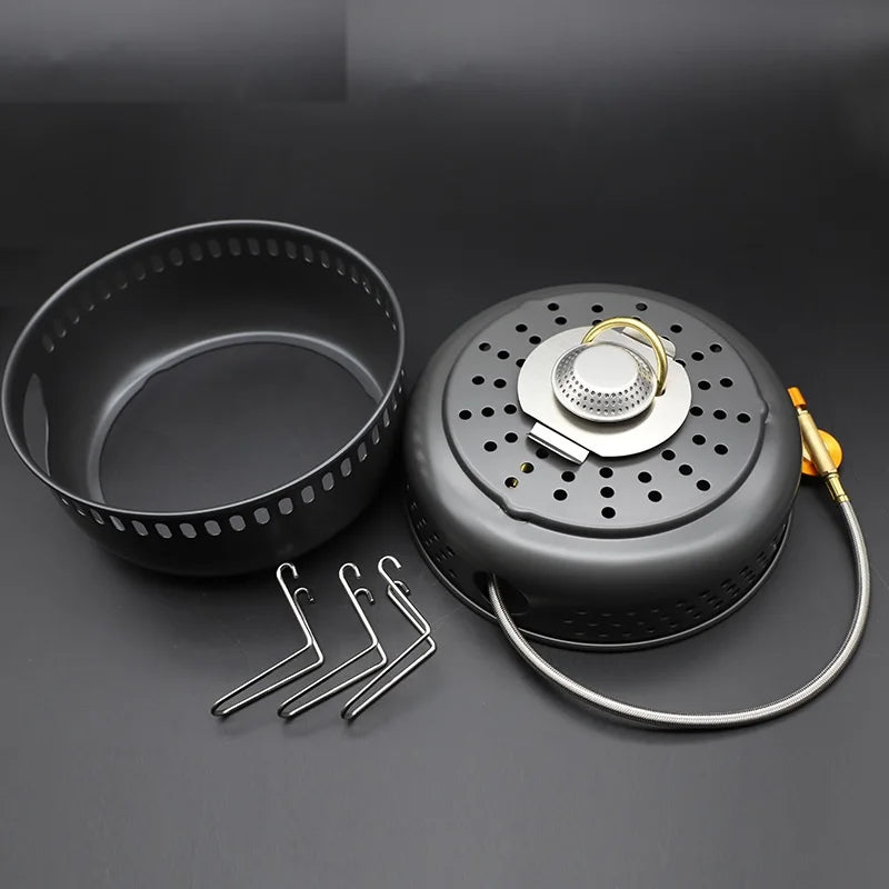Camping Gas Stove Alcohol Stove Cooking Pot Optional XBL100-Q1 Stove Burner Pots Pan Set
