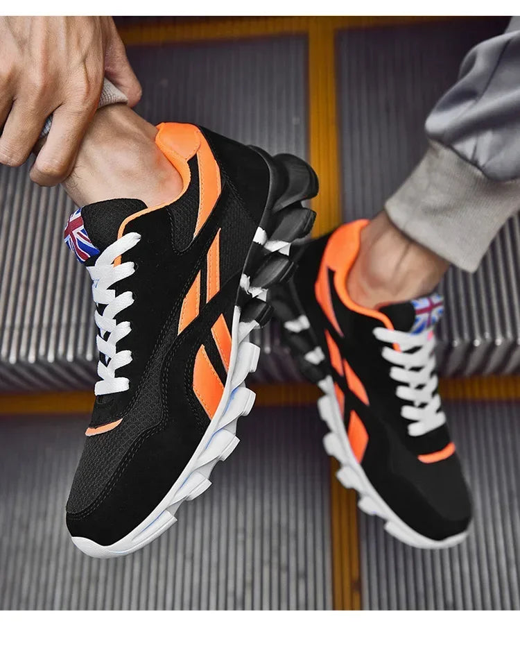 🥾 Brand Trend Thick‑Sole Cushioned Fitness Sneakers